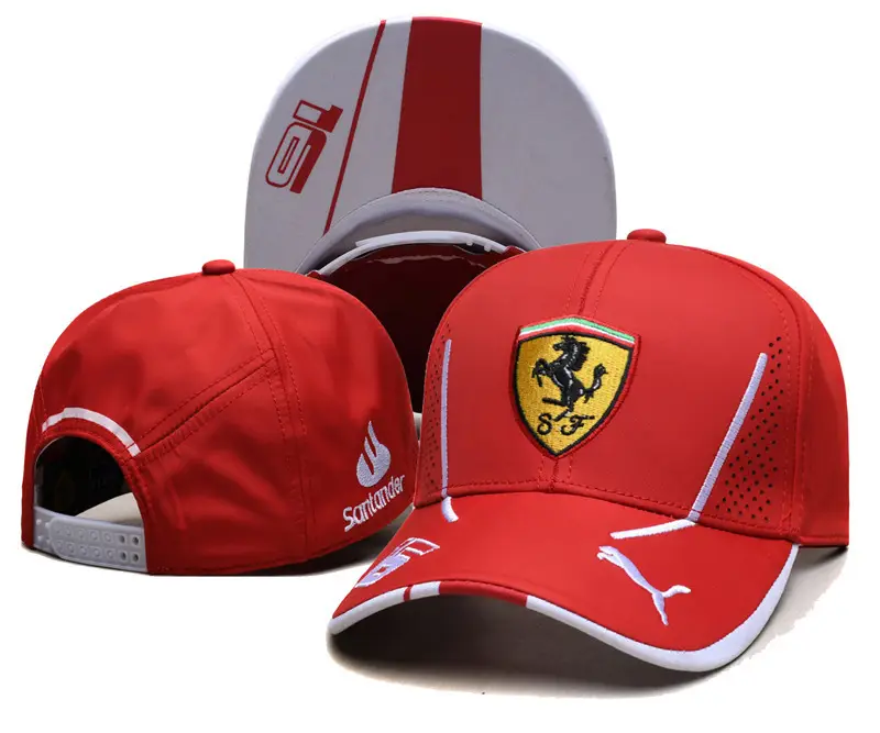 Ktm Racing Cap F1 Red Bull Men's and Women's Baseball Cap Sunshade Curved Brim Flat Brim Car Outdoor Hat 1