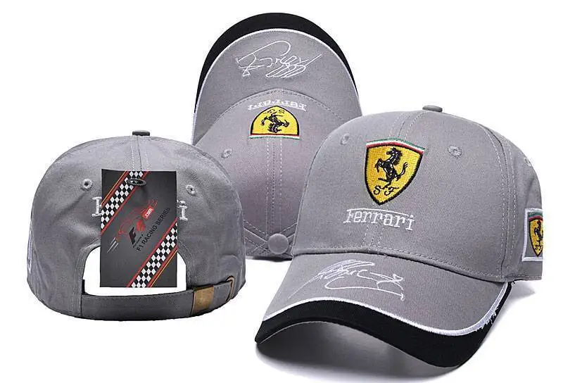 Ktm Racing Cap F1 Red Bull Men's and Women's Baseball Cap Sunshade Curved Brim Flat Brim Car Outdoor Hat 1