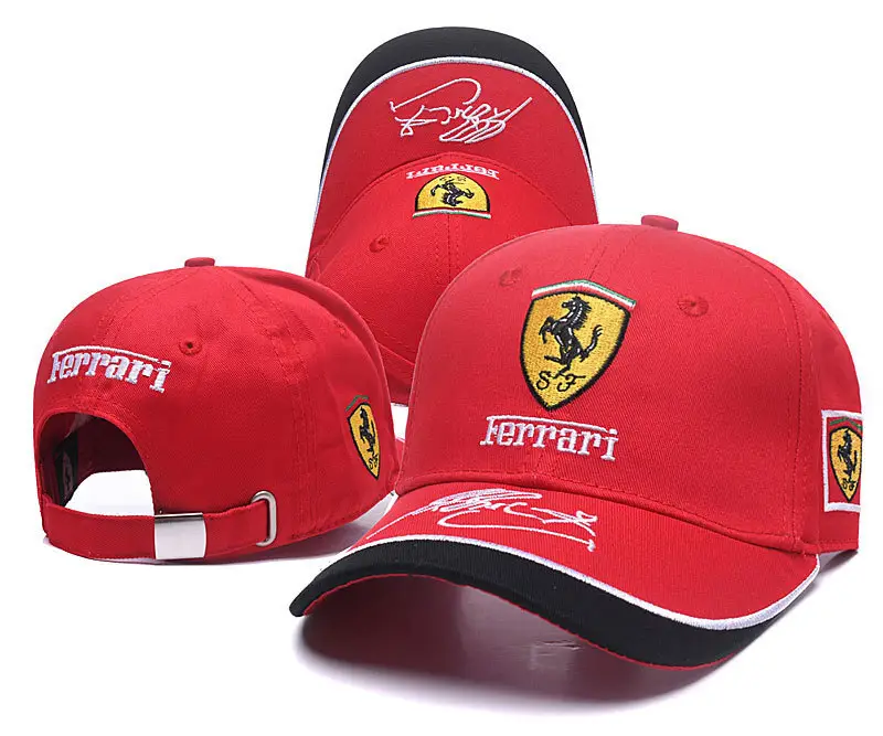 Ktm Racing Cap F1 Red Bull Men's and Women's Baseball Cap Sunshade Curved Brim Flat Brim Car Outdoor Hat 1
