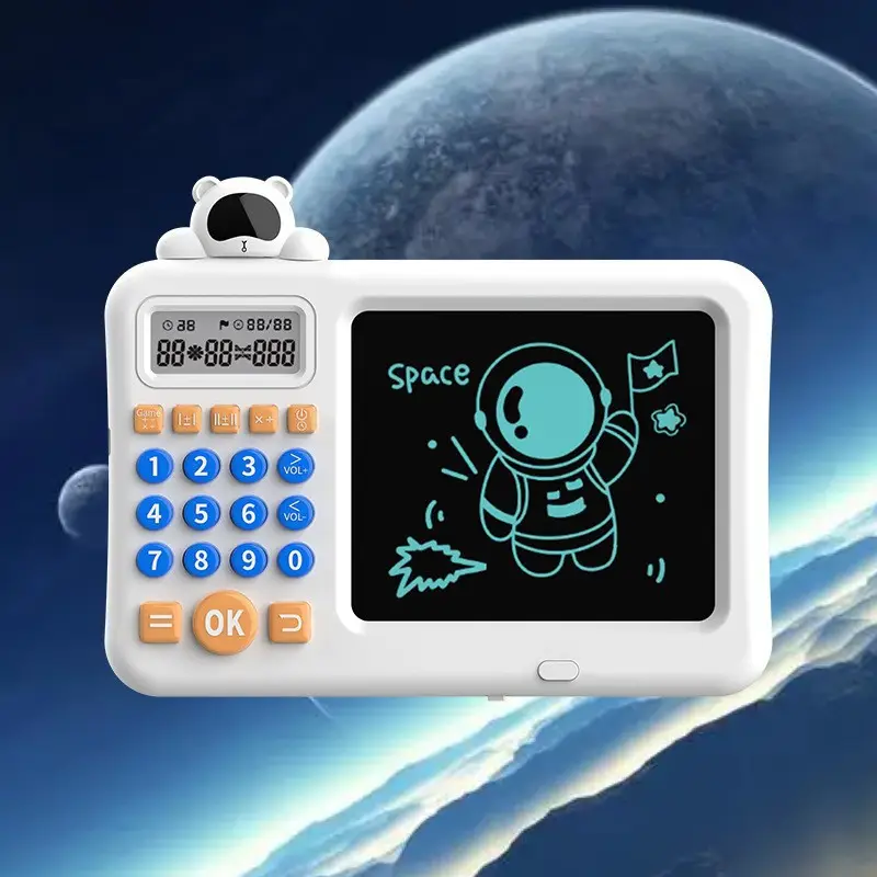 Intelligent Oral Arithmetic Practice Machine for Grades One to Six, Math Logic Trainer, Addition, Subtraction, Multiplication, and Division Game Machine, Computer