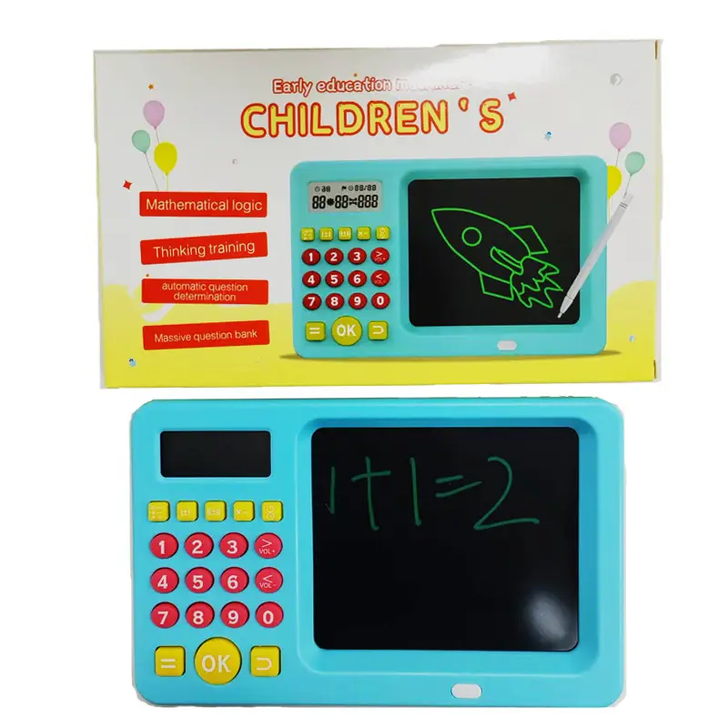 Intelligent Oral Arithmetic Practice Machine for Grades One to Six, Math Logic Trainer, Addition, Subtraction, Multiplication, and Division Game Machine, Computer