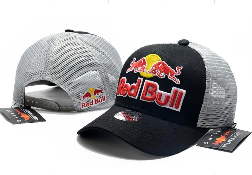 Cross-Border Embroidered Baseball Cap Red Bull Lettered Racing F1 Car Cap Sunshade Fashion Hat 9