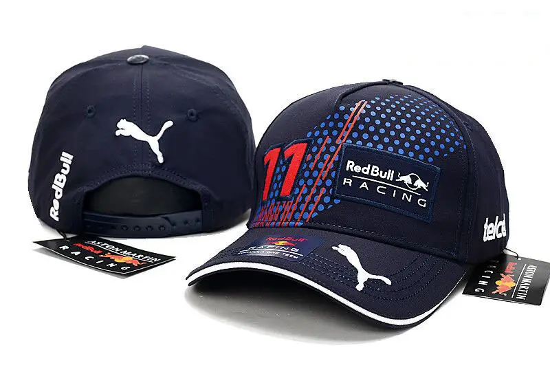 Cross-Border Embroidered Baseball Cap Red Bull Lettered Racing F1 Car Cap Sunshade Fashion Hat 9
