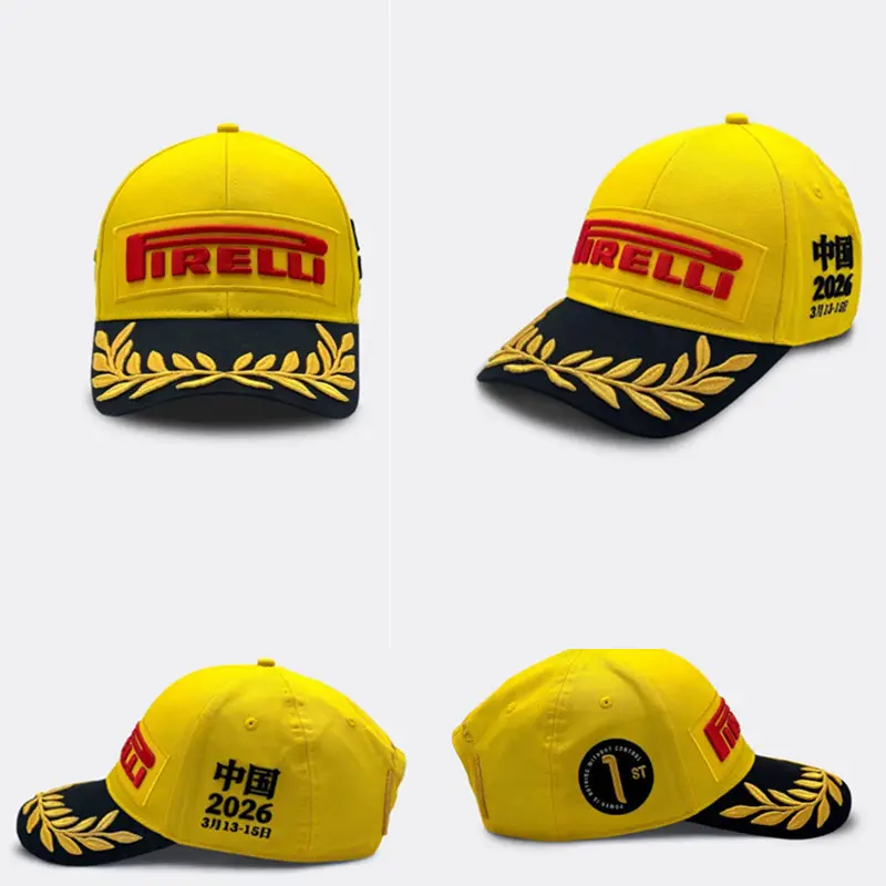 Cross-Border Embroidered Baseball Cap Red Bull Lettered Racing F1 Car Cap Sunshade Fashion Hat 9