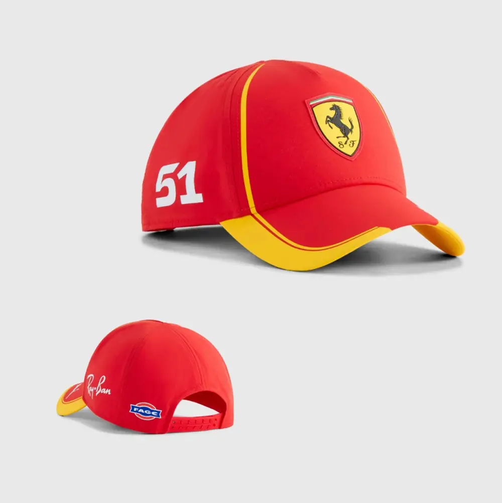 Cross-Border Embroidered Baseball Cap Red Bull Lettered Racing F1 Car Cap Sunshade Fashion Hat 9
