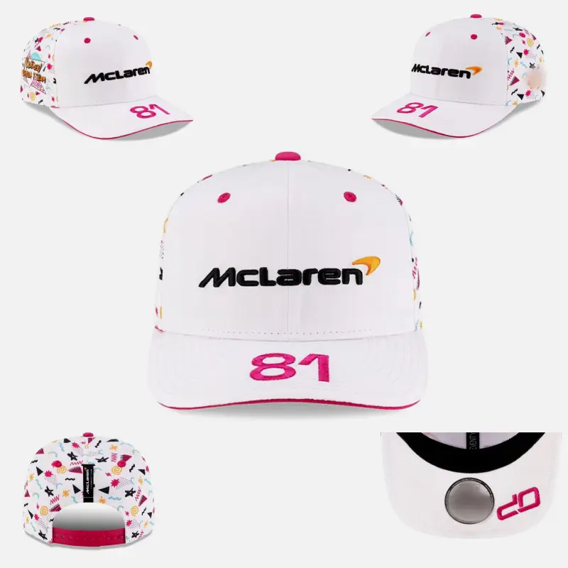 Cross-Border Embroidered Baseball Cap Red Bull Lettered Racing F1 Car Cap Sunshade Fashion Hat 9