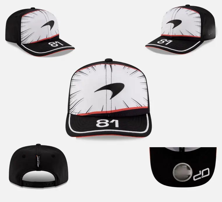 Cross-Border Embroidered Baseball Cap Red Bull Lettered Racing F1 Car Cap Sunshade Fashion Hat 9