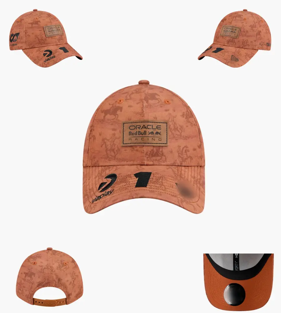 Cross-Border Embroidered Baseball Cap Red Bull Lettered Racing F1 Car Cap Sunshade Fashion Hat 9