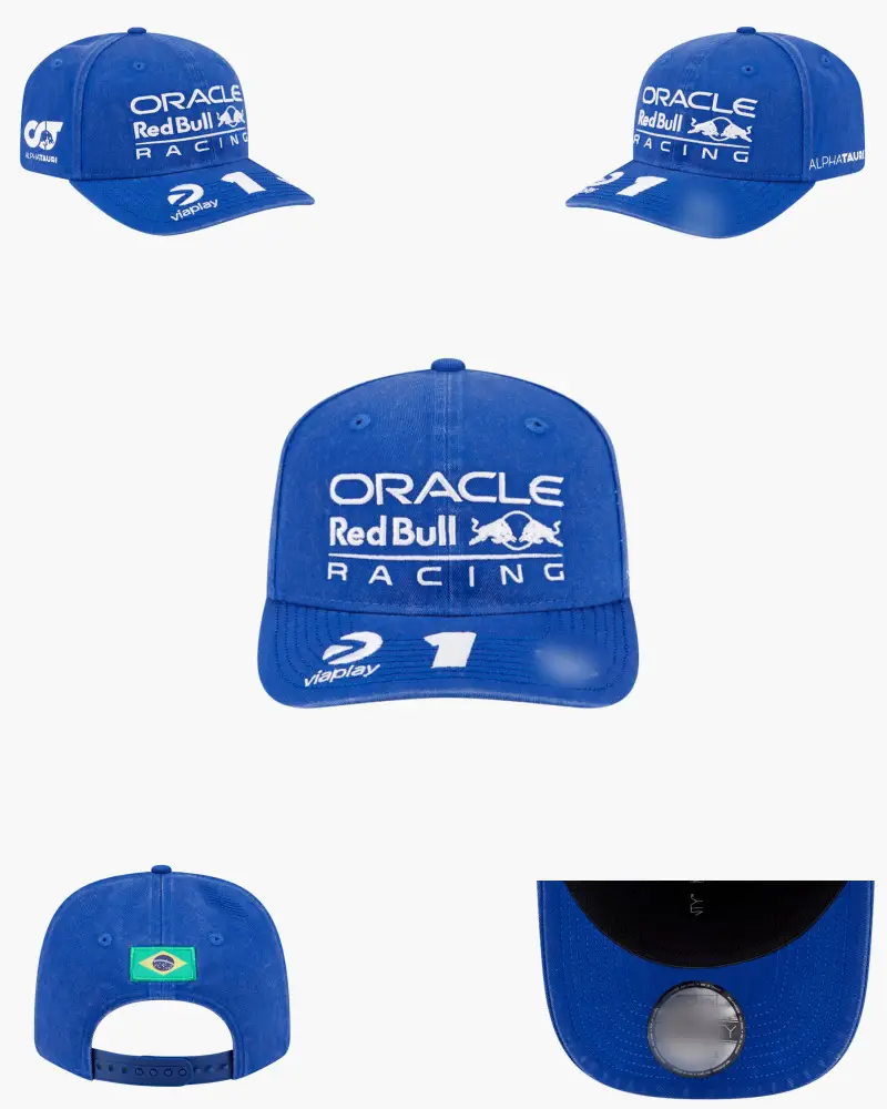 Cross-Border Embroidered Baseball Cap Red Bull Lettered Racing F1 Car Cap Sunshade Fashion Hat 9