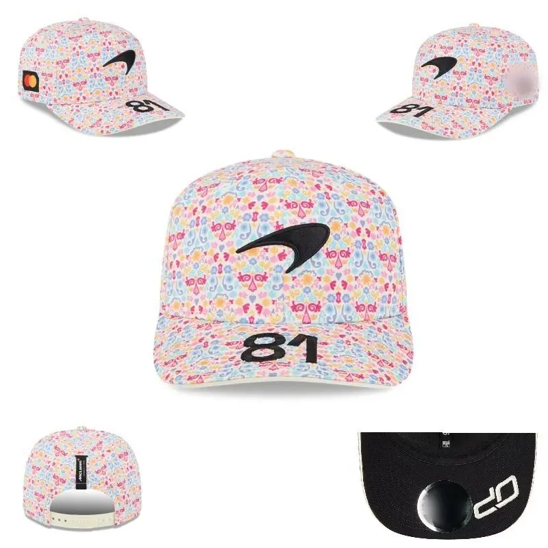 Cross-Border Embroidered Baseball Cap Red Bull Lettered Racing F1 Car Cap Sunshade Fashion Hat 9