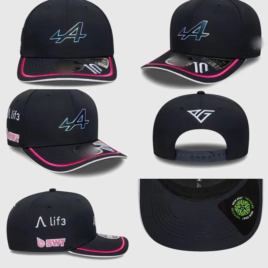 Cross-Border Embroidered Baseball Cap Red Bull Lettered Racing F1 Car Cap Sunshade Fashion Hat 9