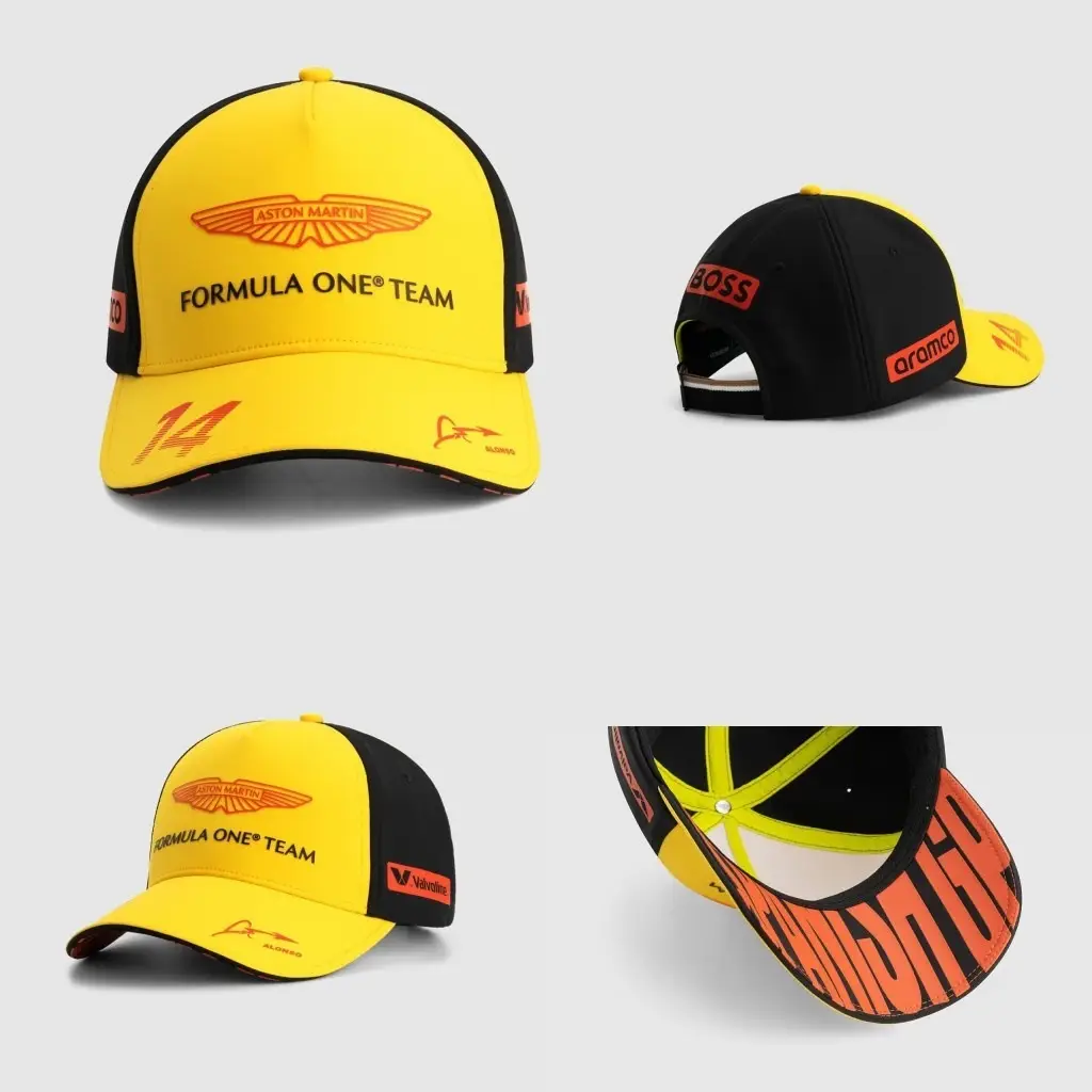 Cross-Border Embroidered Baseball Cap Red Bull Lettered Racing F1 Car Cap Sunshade Fashion Hat 9