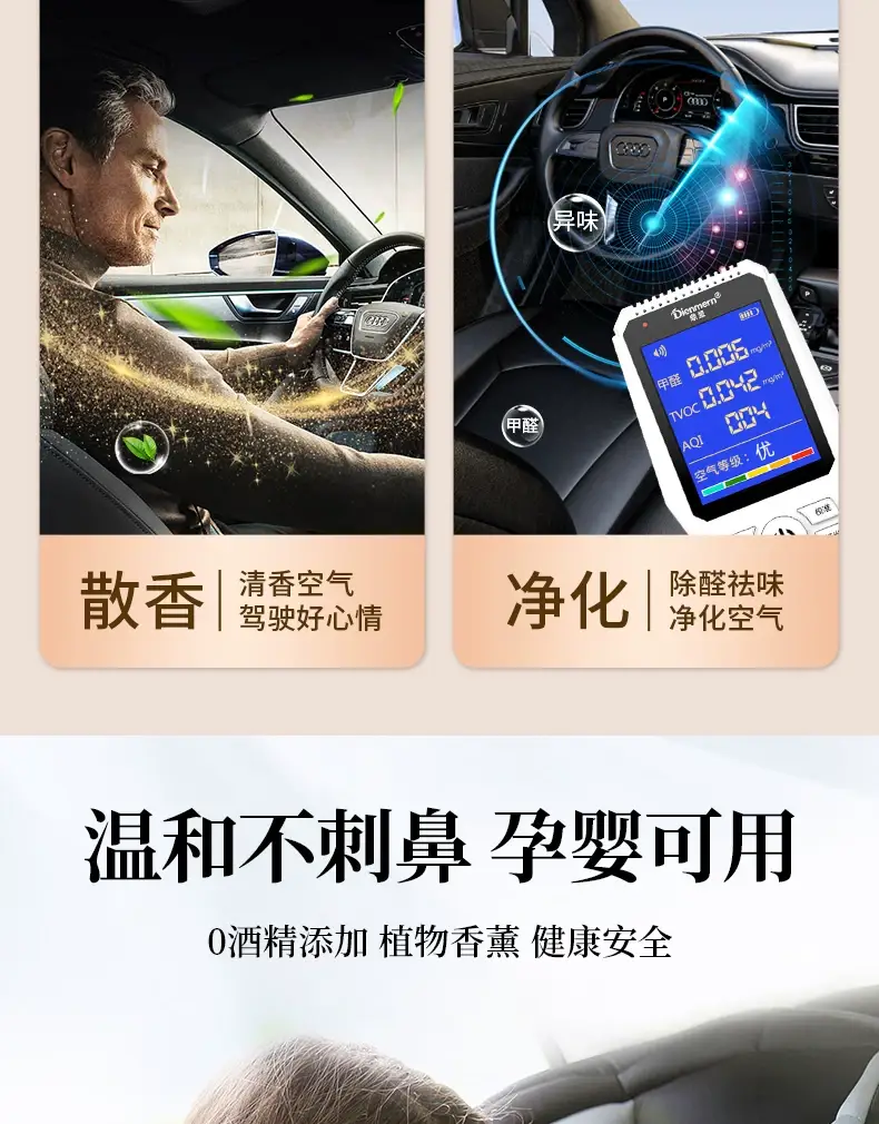 Tiktok Trending Same Style Gardenia Car Air Freshener, New Car Perfume with Long-Lasting Fragrance, High-End Car Fragrance for the Interior — feature 12