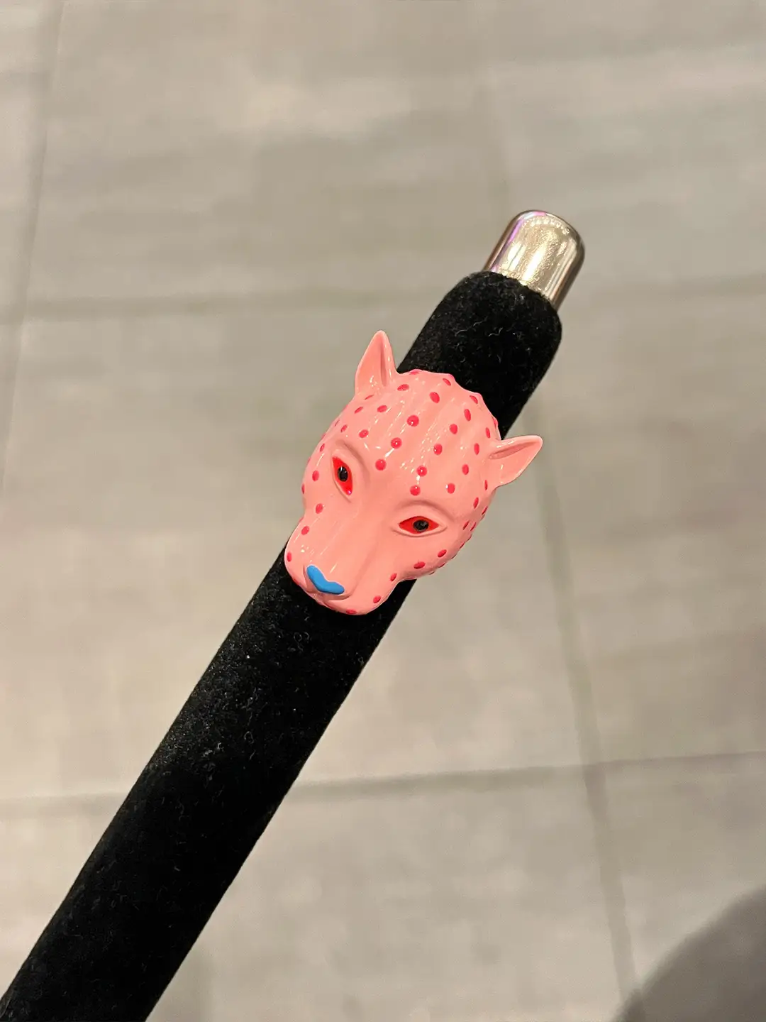 European and American Heavy-Duty Enamel Leopard Head Ring for Women, Light Luxury, High-End, Unique, Versatile Index Finger Ring, Personalized Trendy Hand Accessory