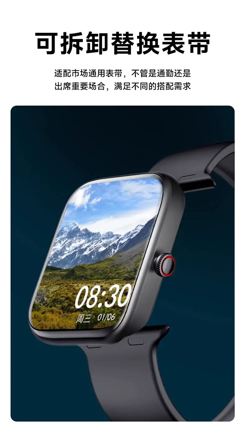 5 New Precision Monitoring Blood Sugar Bracelets, Blood Pressure, Heart Rate, Blood Lipids, Uric Acid, Health Smart Call Sports Watch — feature 18