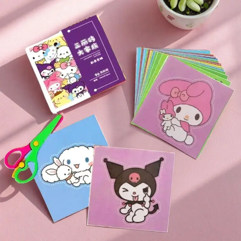 Piggy Children's Paper-Cutting Art Craft Book, Peppa Pig Kindergarten-Specific Safety Scissors for 3-5 Year Old Kids, Paw Patrol Toys