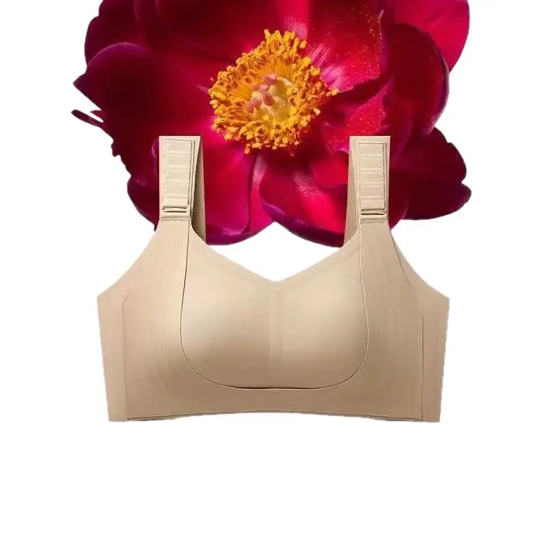 Any Type of Women's Bra for Large Busts That Makes Them Appear Smaller, Lifts and Gathers Side Breasts, Prevents Sagging, Seamless, Plus-Size Bra, Adjustable Bra, Underwear