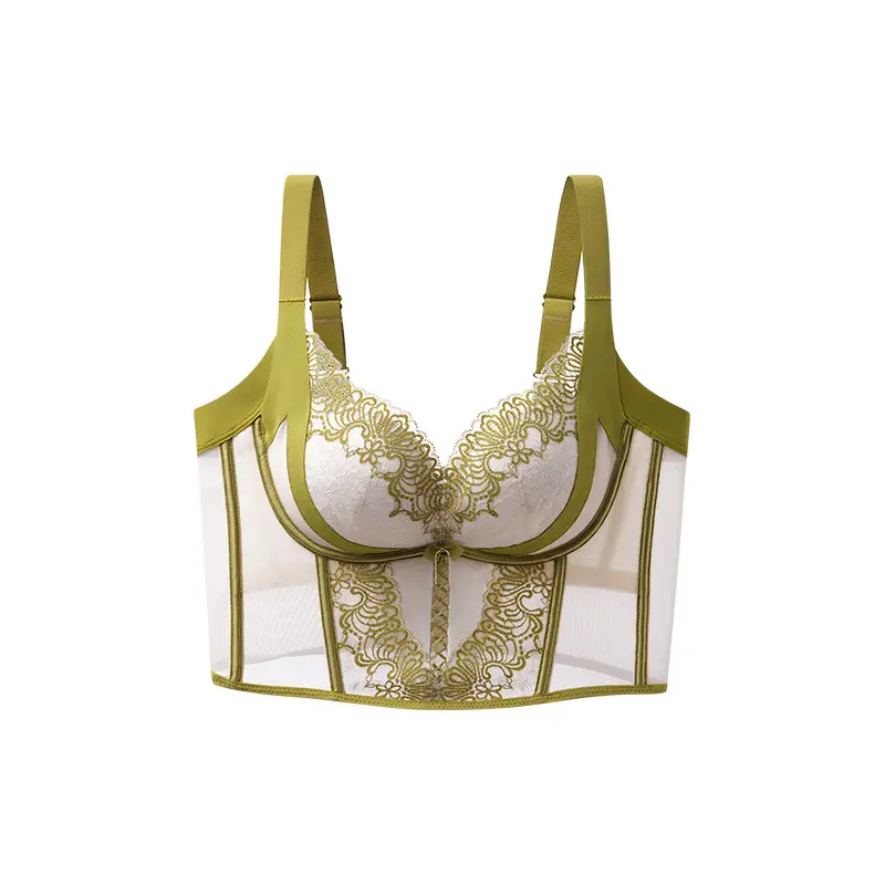 Adjustable Bra for Women with Small Busts, Enhancing and Shaping, Anti-Sagging, Six-Row Hook French Style Bra