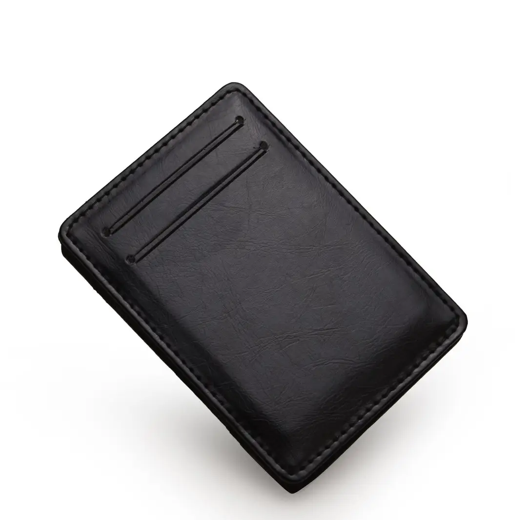 Cross-Border Exclusive Supply of Flip-Top Card Holders, Pu Magic Wallets, Large-Capacity Business Card Holders, Men's Wallets, Customizable Logo — feature 20