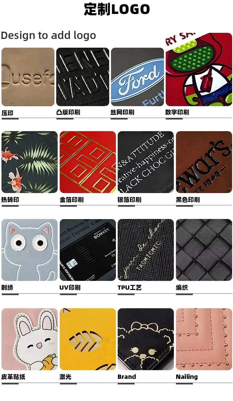 Cross-Border Exclusive Supply of Flip-Top Card Holders, Pu Magic Wallets, Large-Capacity Business Card Holders, Men's Wallets, Customizable Logo — feature 26