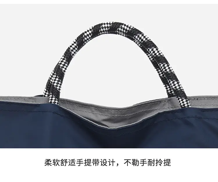 Cross-Border Solid Color Women's Tote Bag with Letter Print, Versatile Shopping Bag, Large Capacity Shoulder Handbag — feature 23