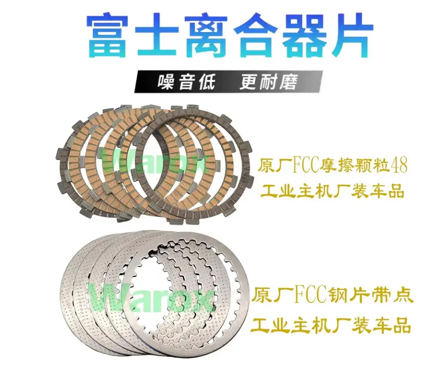 Cf450Sr/Nk/400-6 Changjiang 450S/Cj400Gs Sliding Clutch Friction Plate Iron Plate Large Drum Auto Parts and Accessories — feature 5