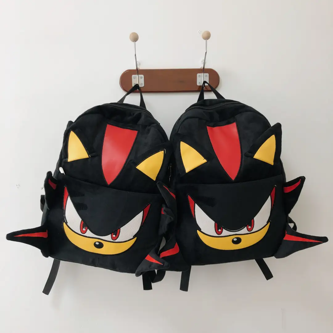 Dark Sonic Sonic Kid Backpack Couple Cartoon School Bag Female Student Large Capacity Travel Backpack Male — feature 10