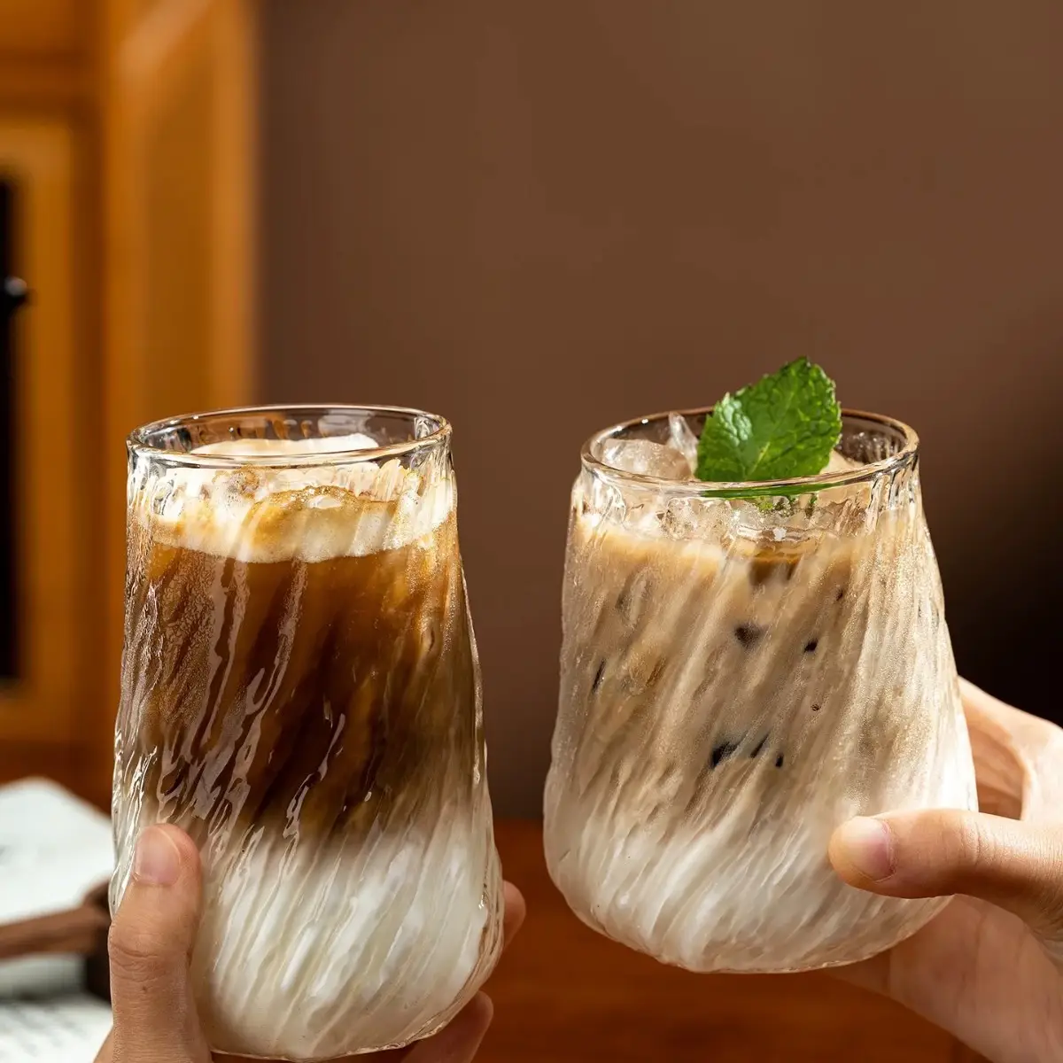 Retro Cyclone Dirty Ice Americano Latte Cup High-Value Heat-Resistant Glass Cup - Image 5