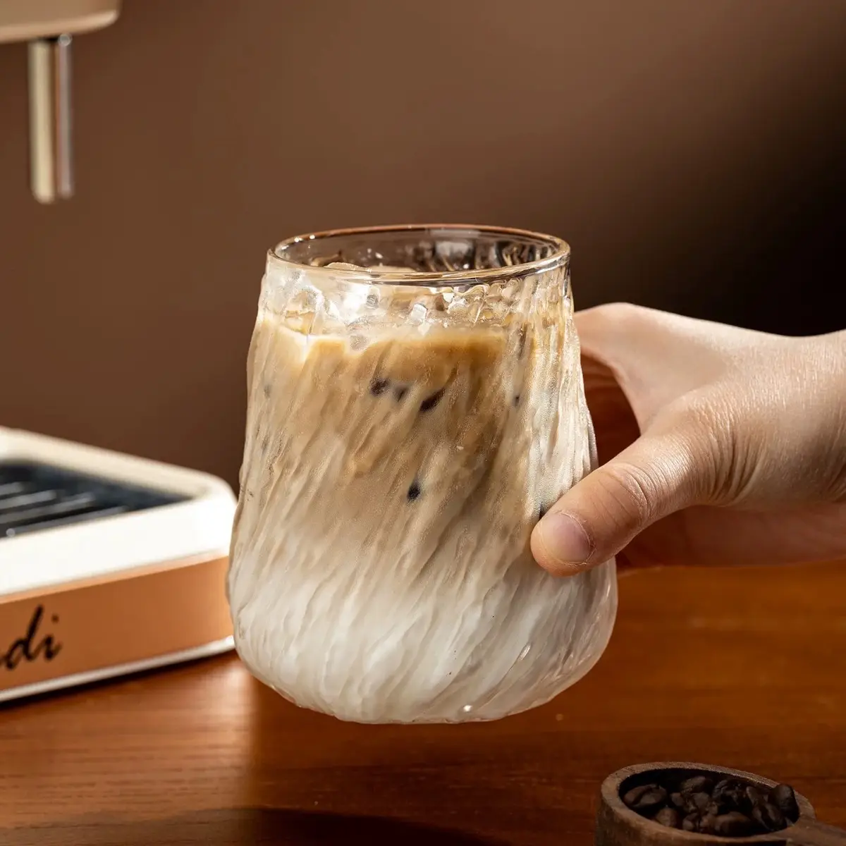 Retro Cyclone Dirty Ice Americano Latte Cup High-Value Heat-Resistant Glass Cup - Image 6