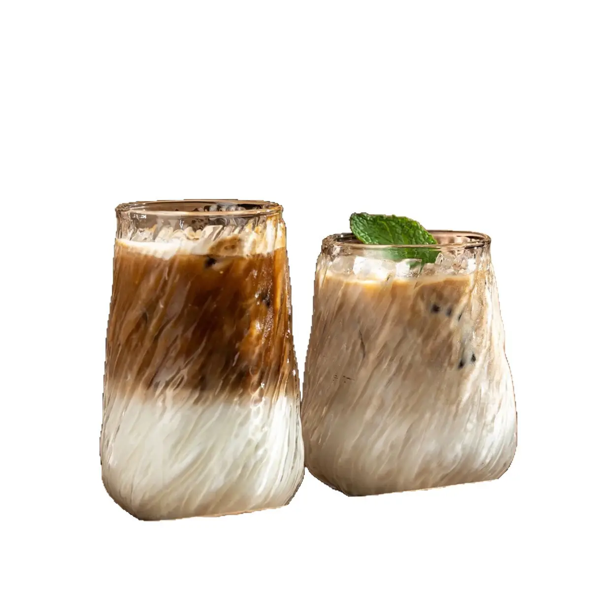 Retro Cyclone Dirty Ice Americano Latte Cup High-Value Heat-Resistant Glass Cup - Image 8