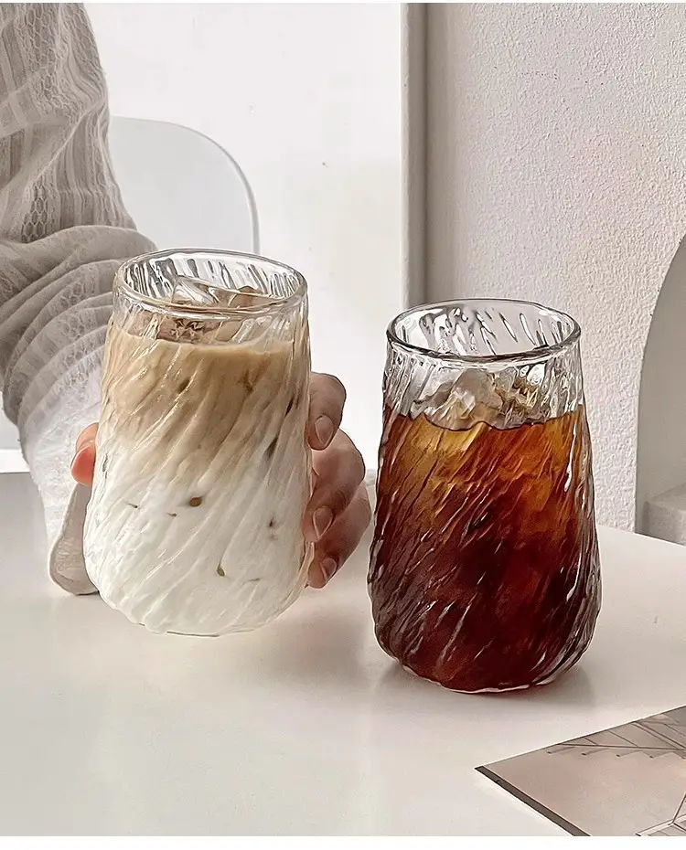 Retro Cyclone Dirty Ice Americano Latte Cup High-Value Heat-Resistant Glass Cup — feature 9
