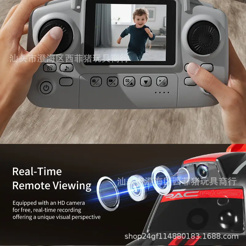 Cross-Border Remote Control Mini Car with Camera and Photo Function, Cartoon Q-Version Mini Screen-Controlled Racing Car, Drifting C6 Remote Control Car Toy — feature 30