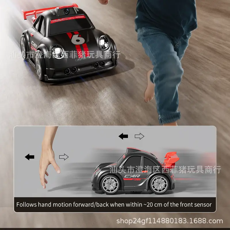 Cross-Border Remote Control Mini Car with Camera and Photo Function, Cartoon Q-Version Mini Screen-Controlled Racing Car, Drifting C6 Remote Control Car Toy — feature 34