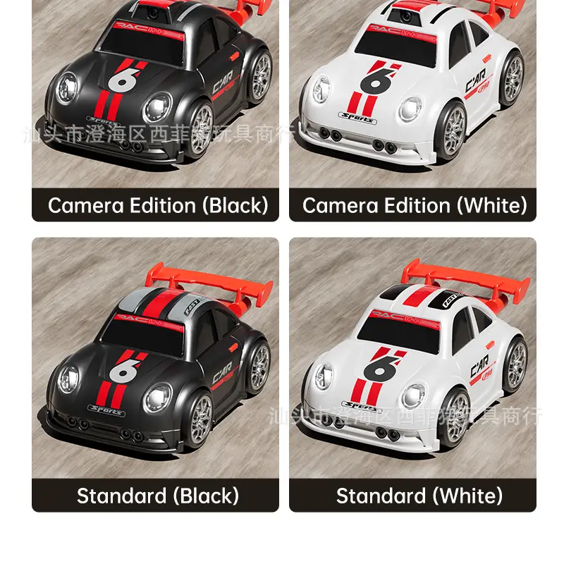 Cross-Border Remote Control Mini Car with Camera and Photo Function, Cartoon Q-Version Mini Screen-Controlled Racing Car, Drifting C6 Remote Control Car Toy — feature 40