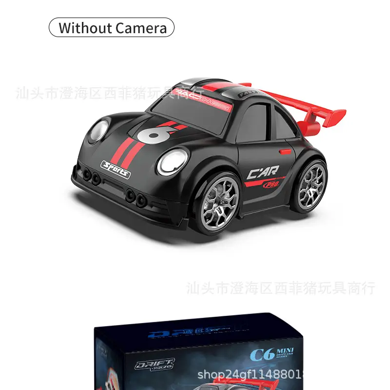 Cross-Border Remote Control Mini Car with Camera and Photo Function, Cartoon Q-Version Mini Screen-Controlled Racing Car, Drifting C6 Remote Control Car Toy — feature 44