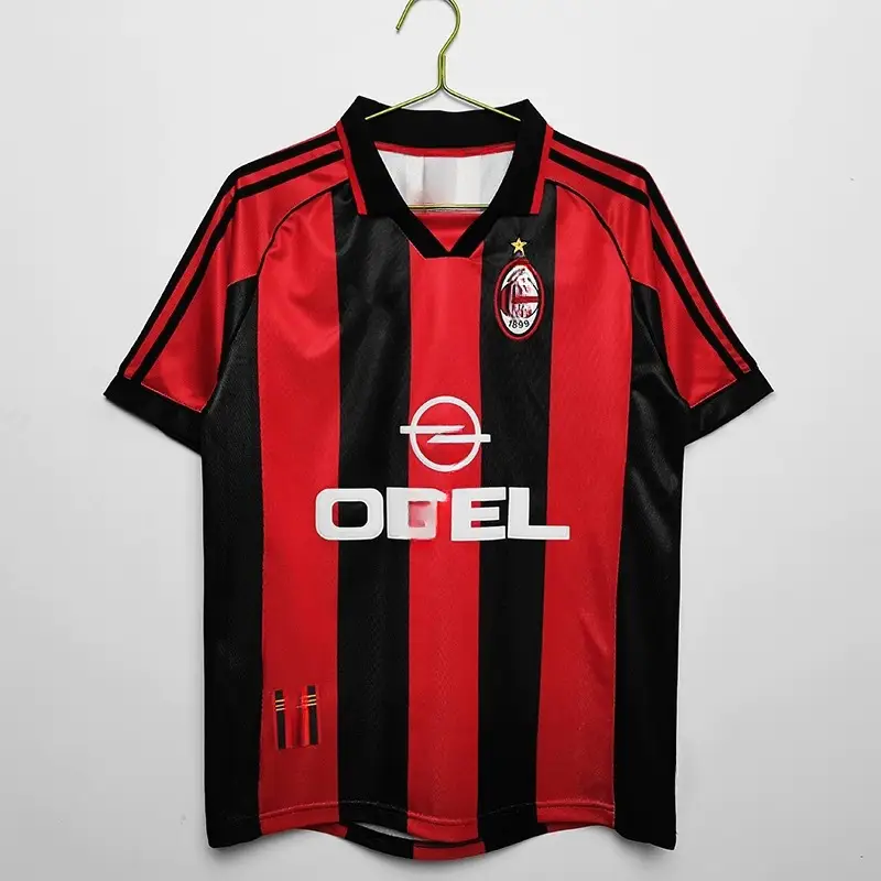 Retro Jerseys, Classic Nostalgic Replica Football Uniforms, Ac Milan Team Uniforms, Kaka, Maldini, Inzaghi Jerseys