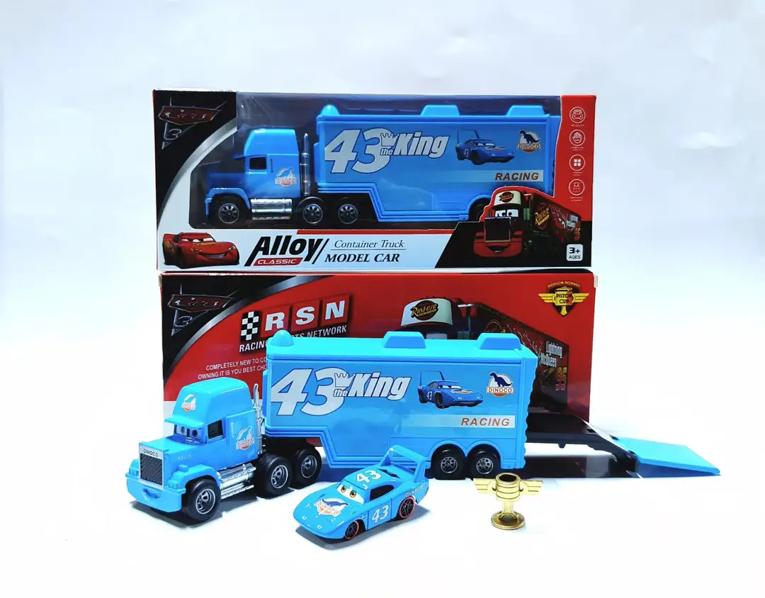 【Direct from Manufacturer】Cars Lightning Mcqueen Children's Toy Sliding Alloy Car Gift Box Set