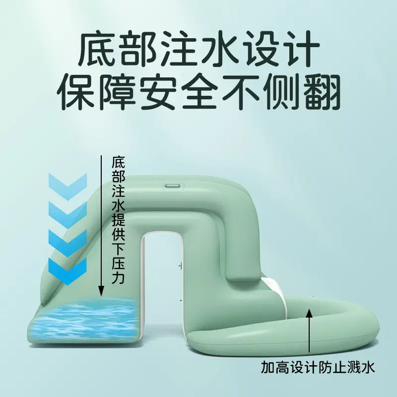 Summer Sunshade Slide Inflatable Swimming Pool for Children, Thickened Family Water Pool, Baby Outdoor Large Inflatable Swimming Pool