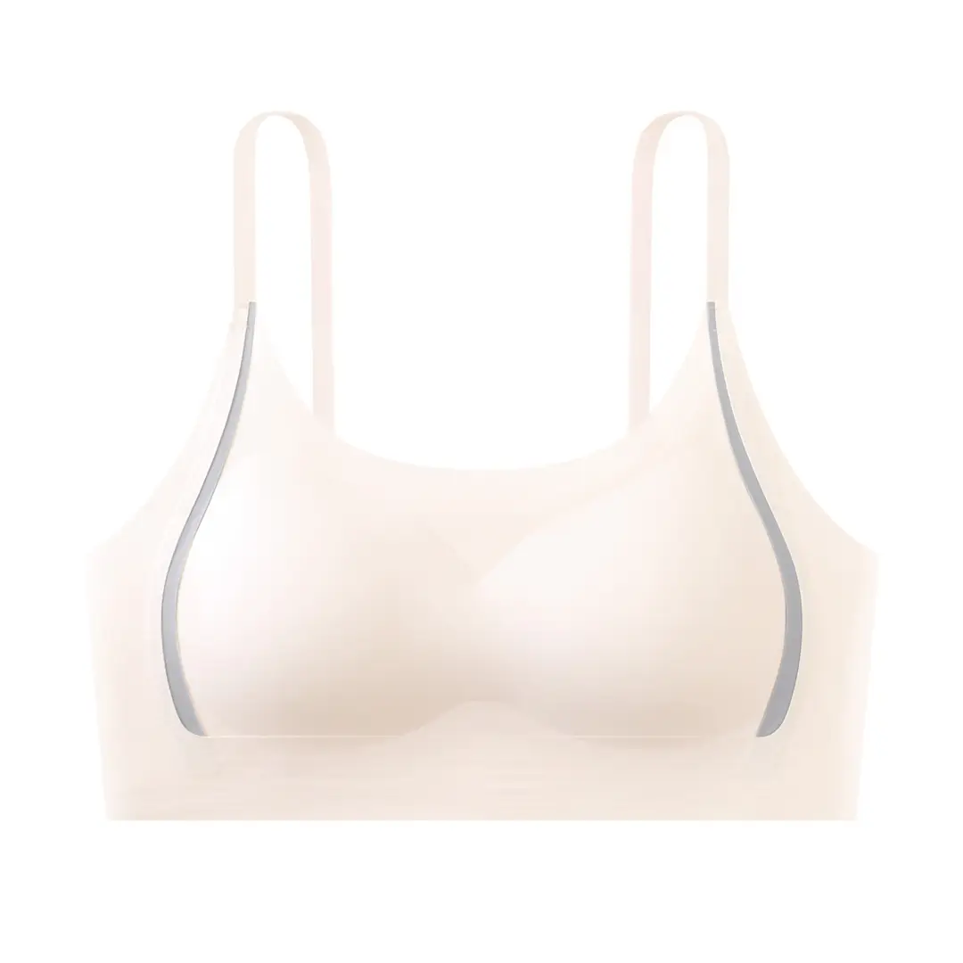 Girls' Underwear for Students in the Second Stage of Development, 10A Antibacterial Bra for Teenage Girls, High School and Middle School Sports Vest
