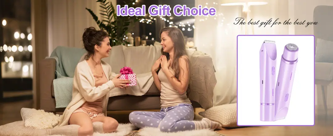 Cross-Border Amazon Hot-Selling Electric Double-Head Hair Removal Device for Women, Private Area Shaver, Hair Trimmer, Hair Clipper Wholesale — feature 9