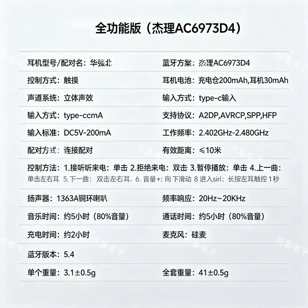 Huaqiangbei Pro3 8Th Generation Wireless Bluetooth Headphones 6Th Generation 7Th Generation 8Th Generation Anc Noise Reduction Suitable for Air Apple Android — feature 4