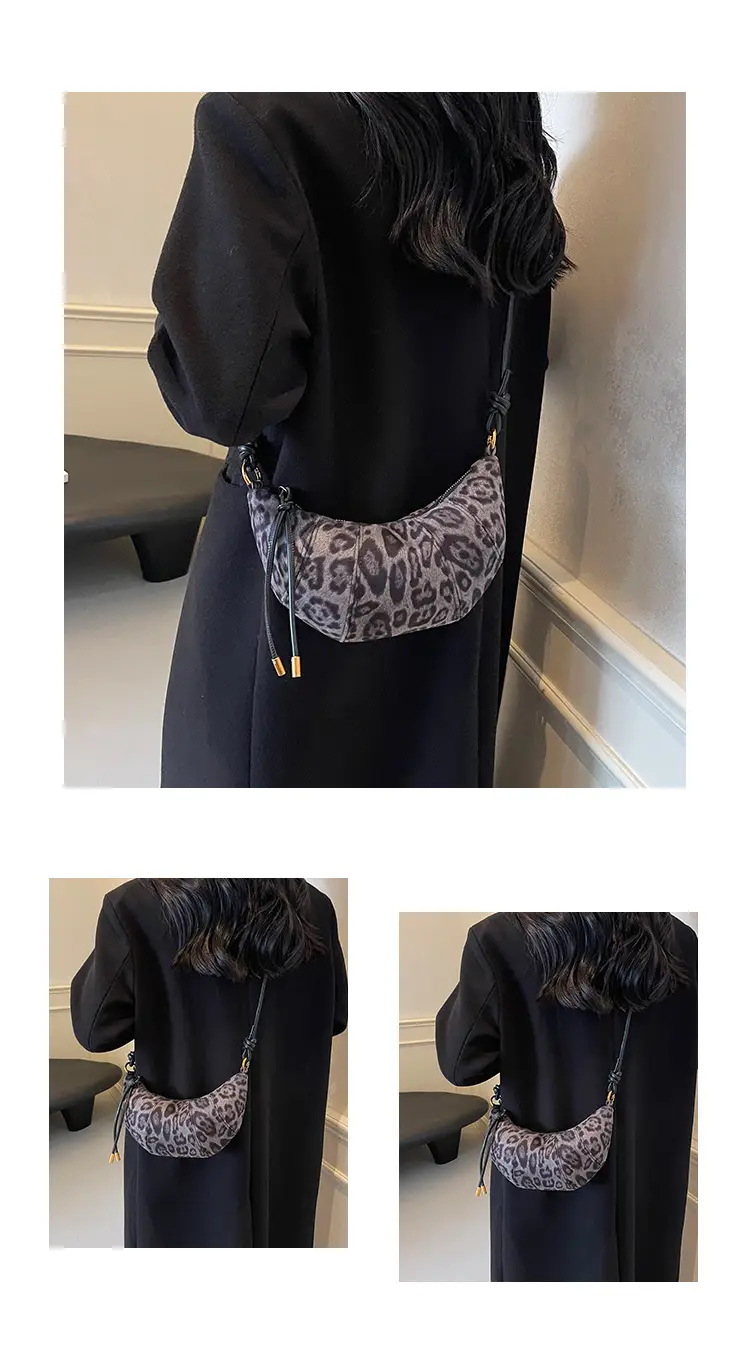 Fashionable Crossbody Bag for Women, Versatile Dumpling Bag, 2025 New Retro Matte Leather Internet Celebrity Hot-Selling Women's Shoulder Bag — feature 13
