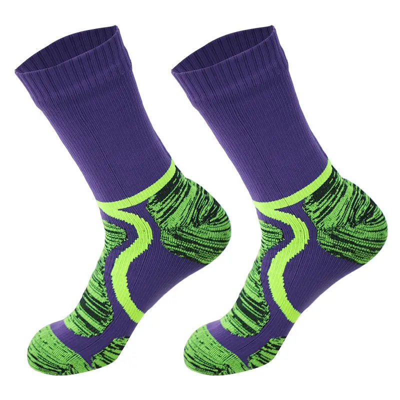 Water-Resistant Trail Socks for Men, Breathable, Waterproof, Sand-Proof, Wear-Resistant, Sports Outdoor Socks, Running and Hiking Socks, Sweat-Absorbing