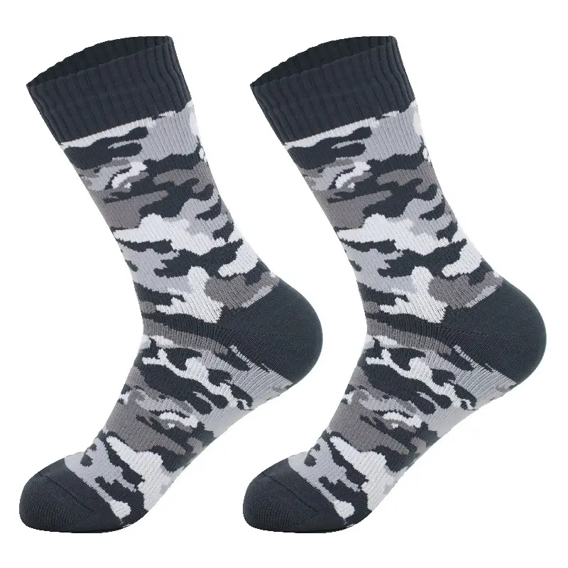 Water-Resistant Trail Socks for Men, Breathable, Waterproof, Sand-Proof, Wear-Resistant, Sports Outdoor Socks, Running and Hiking Socks, Sweat-Absorbing