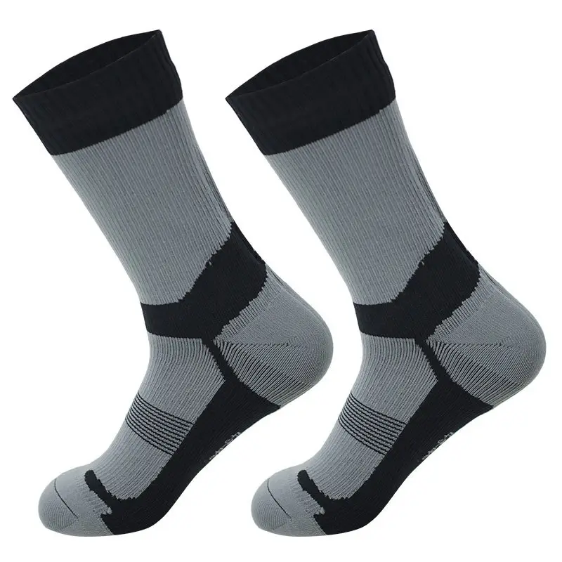 Water-Resistant Trail Socks for Men, Breathable, Waterproof, Sand-Proof, Wear-Resistant, Sports Outdoor Socks, Running and Hiking Socks, Sweat-Absorbing