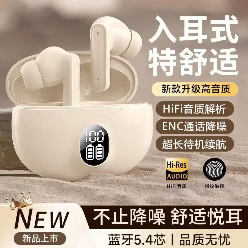 [Sound of Berlin] New Bluetooth Headphones with Long Battery Life for Listening to Music, Sports, Running, Standby, High-Quality Sound, In-Ear Type 895B
