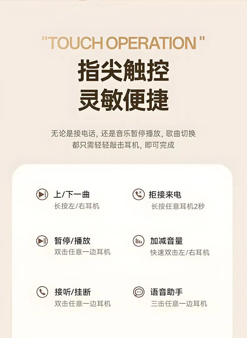 [Sound of Berlin] New Bluetooth Headphones with Long Battery Life for Listening to Music, Sports, Running, Standby, High-Quality Sound, In-Ear Type 895B — feature 12