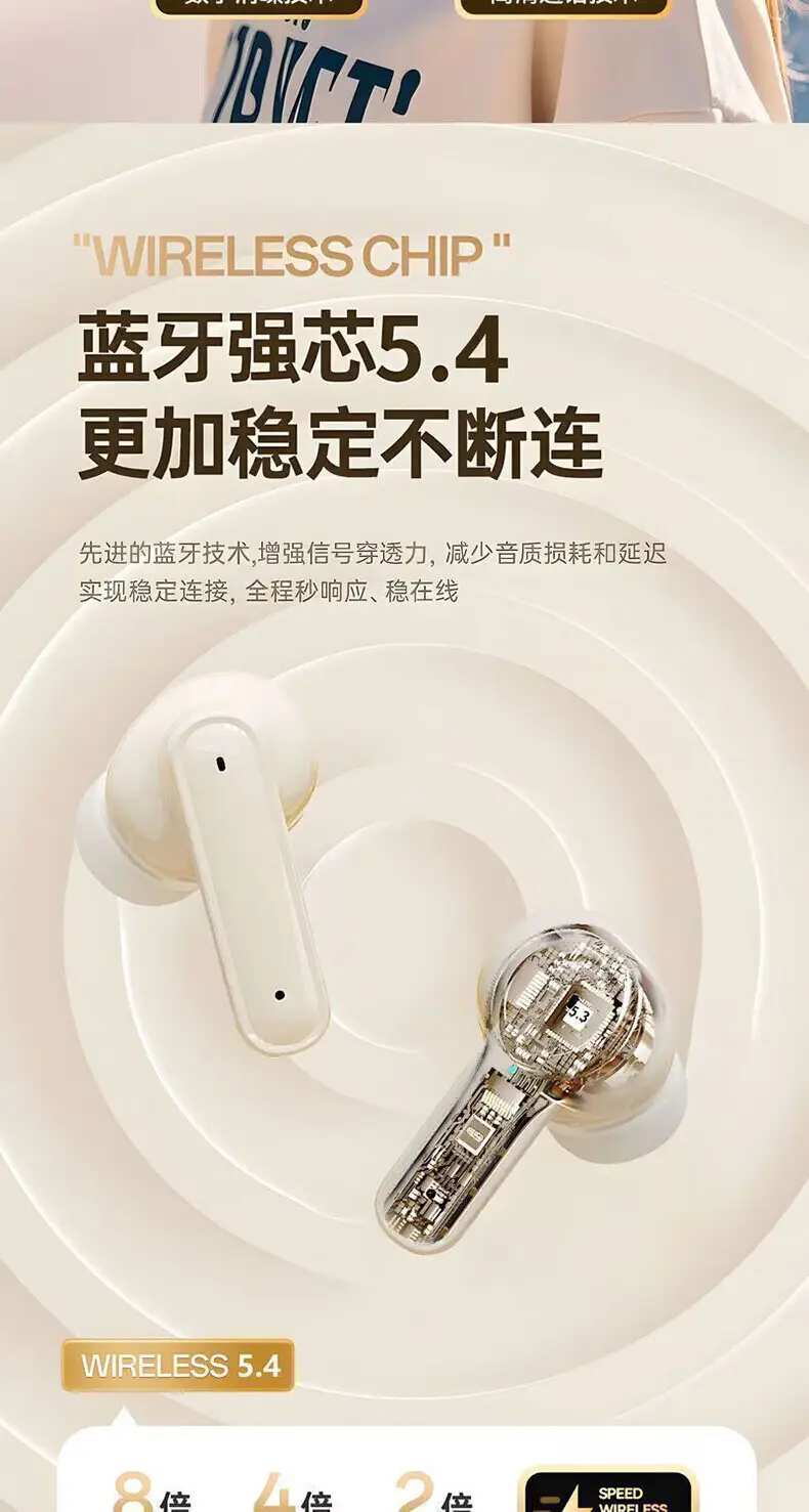[Sound of Berlin] New Bluetooth Headphones with Long Battery Life for Listening to Music, Sports, Running, Standby, High-Quality Sound, In-Ear Type 895B — feature 7