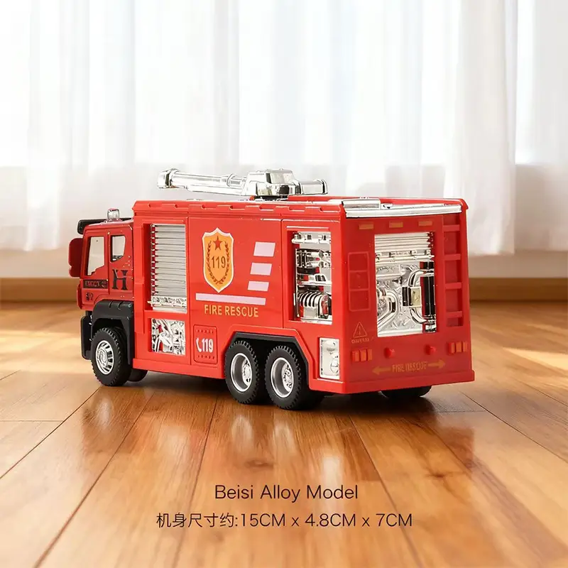 Inertia Alloy Hand-Cranked Excavator Construction Vehicle Toy for Boys, Digger, Bulldozer, Baby Model Ornament Gift