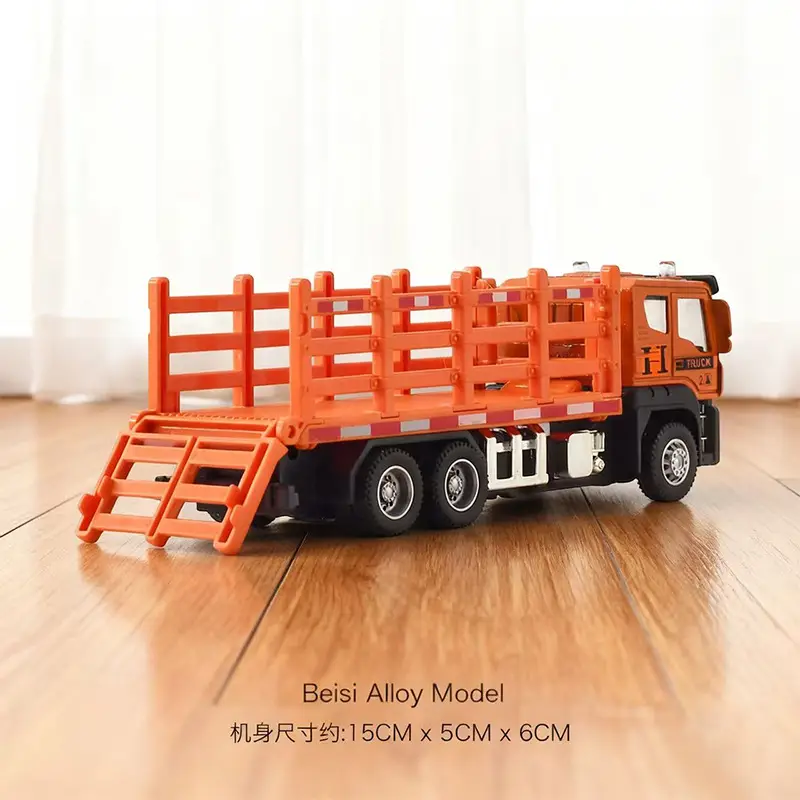 Inertia Alloy Hand-Cranked Excavator Construction Vehicle Toy for Boys, Digger, Bulldozer, Baby Model Ornament Gift